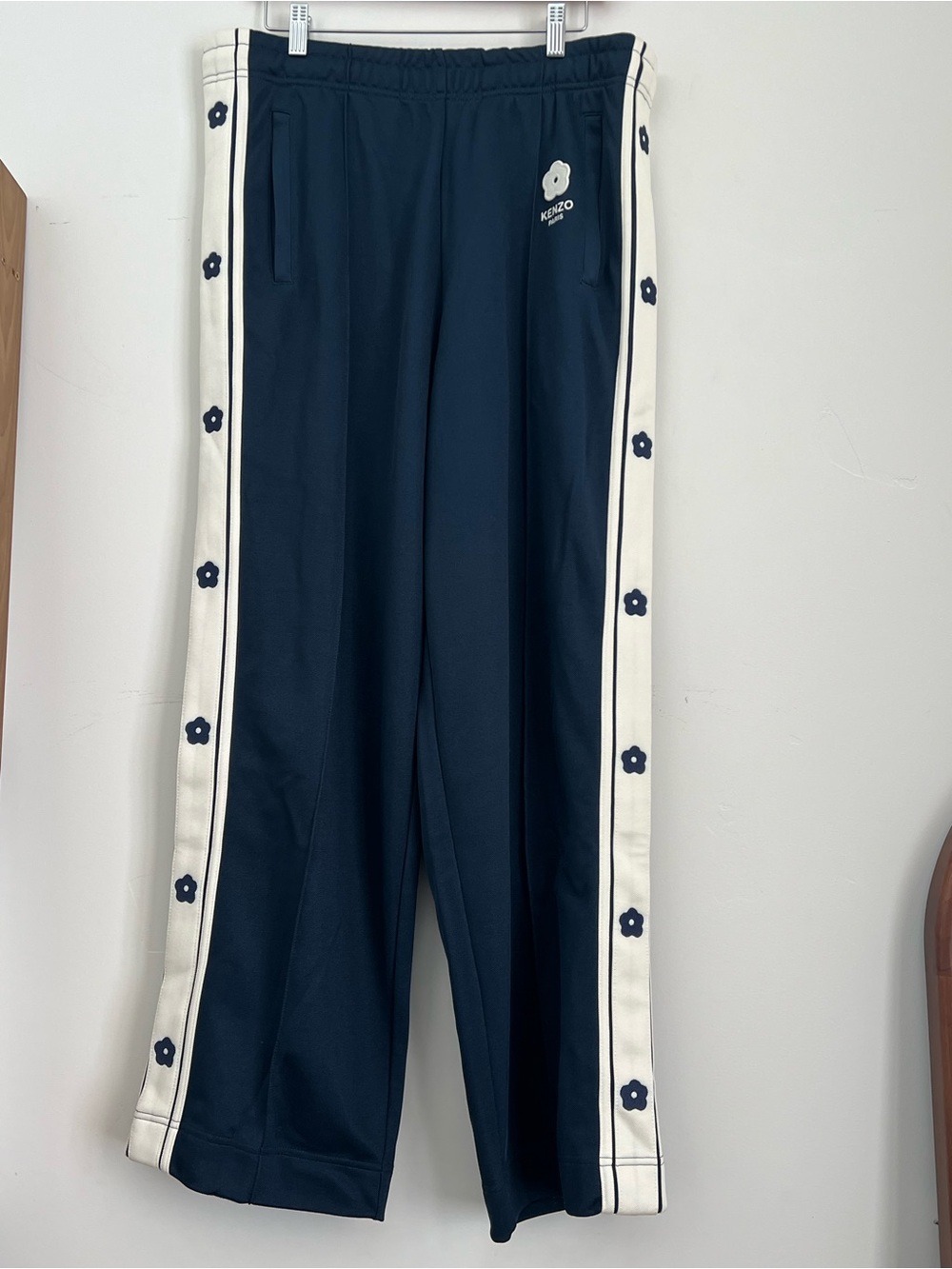 🔥 RARE FIND | Authentic KENZO Paris "Boke Flower" Varsity Track Pants